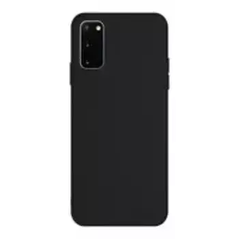 Чехол-накладка для Samsung Galaxy S20 силикон (черный)