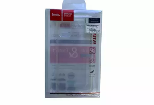 Чехол-накладка Hoco Light Series для Samsung Galaxy S20+ силиконовый (прозрачный)