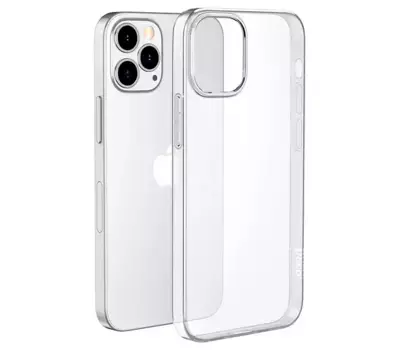Чехол-накладка Hoco Light Series TPU для iPhone 12 Pro Max силиконовый (прозрачный)
