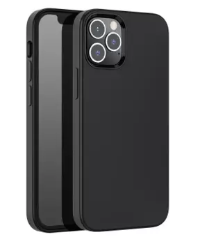 Чехол-накладка Hoco Pure Series для iPhone 13 Pro Max силиконовый (черный)