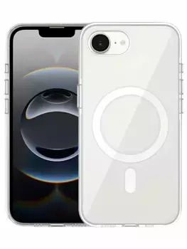 Чехол-накладка Kzdoo Iceguard Magsafe для iPhone 16e пластиковый (прозрачный)