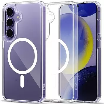 Чехол-накладка Kzdoo Mag Guardian Magsafe для Samsung Galaxy S25+ пластиковый (прозрачный)