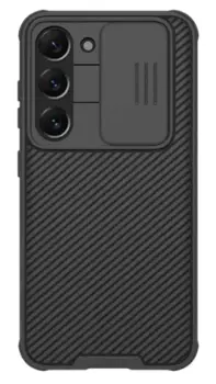 Чехол-накладка Nillkin CamShield Pro для Samsung Galaxy S24 пластиковый (черный)