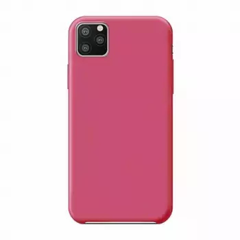 Чехол-накладка Silicone Case Series для Apple iPhone 11 Pro (фуксия)