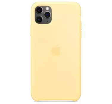Чехол-накладка Silicone Case Series для Apple iPhone 11 Pro (желтый)