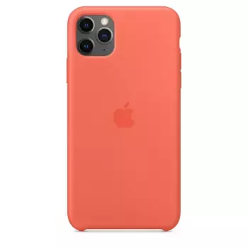Чехол-накладка Silicone Case Series для Apple iPhone 11 Pro Max (оранжевый)