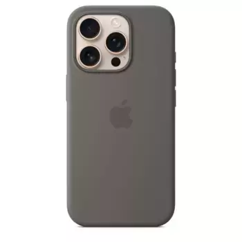 Чехол-накладка Silicone Case with MagSafe для iPhone 16 Pro Max (Stone Gray)