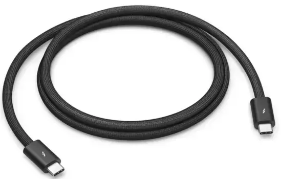 Кабель Apple Type-C Thunderbolt 4 Pro Cable 1m (MU883) (черный)