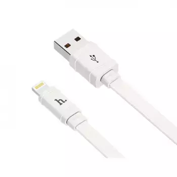 Кабель Hoco X5 (USB) Bamboo Charging Lightning 100 см (белый)