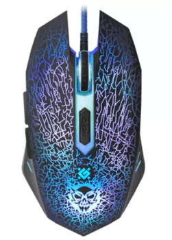 Проводная игровая мышь Defender Shock (GM-110L) USB (черный)