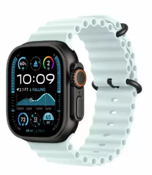 Ремешок Apple для Watch Ultra 49mm Ice Blue Black Titanium Ocean Band (One Size) (MYP83)