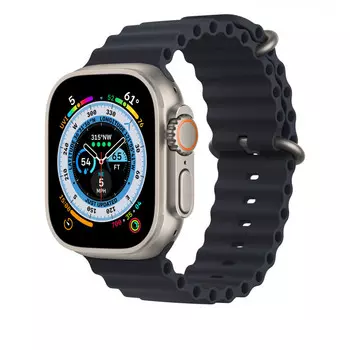 Ремешок Apple для Watch Ultra 49mm Navy Ocean Band (One Size) (MXTH3)