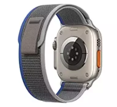 Ремешок Mutural Watch Band Wild Patch Loop Series для Apple Watch 38/40/41mm (Blue/Grey)