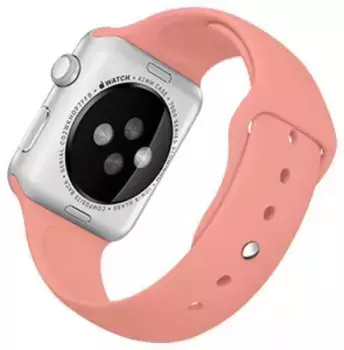Ремешок силиконовый Rock Sport Band для Apple Watch Series 1/2 42мм (Pink)