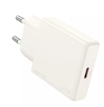 Сетевое зарядное устройство Hoco (N44) Biscuit Type-C PD 30W (бежевый)