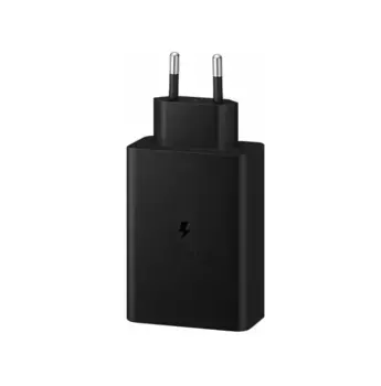 Сетевое зарядное устройство Samsung Super Fast Charger 2хType-C/USB 3.0 /65W (черный)