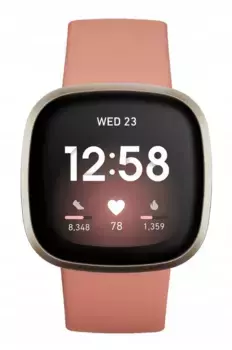 Умные часы Fitbit Versa 3 Wi-Fi NFC (розовый/золотой)