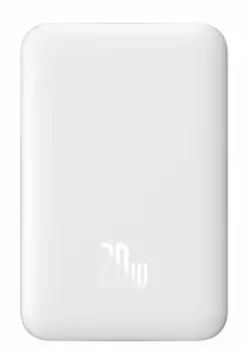 Внешний аккумулятор Baseus Magnetic Mini Air Slim 10000mAh 20W (белый) (PPCXM10A)