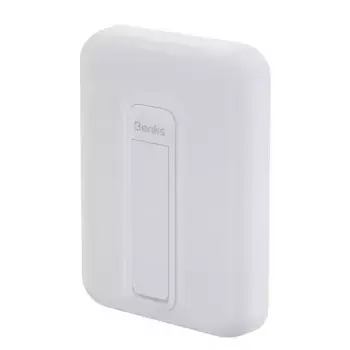 Внешний аккумулятор Benks MP09 Mini MagSafe 6000mAh Type-C/подставка (белый)