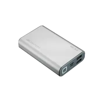 Внешний аккумулятор Canyon Li-Pol 10000mAh (CND-TPBQC10S) (серебристый)
