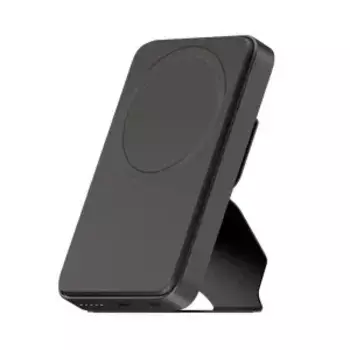 Внешний аккумулятор Hoco J125A Power MagSafe 10000mAh Type-C/подставка (черный)