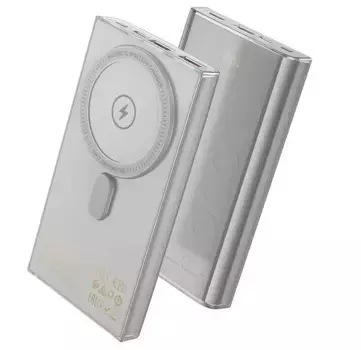 Внешний аккумулятор Hoco Q22 Taurus MagSafe 10000mAh USBх2/Type-C (серый)