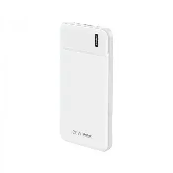 Внешний аккумулятор Remax RPP-287 Pure Series 10000mAh 20W USB/PD+QC (белый)