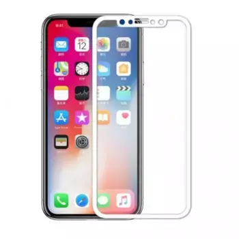 Защитное стекло Remax Tempered Glass 3D 9H для Apple iPhone 11 Pro/Xs/X антибликовое (белый)