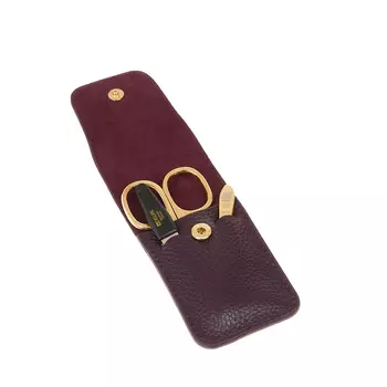 Маникюрный набор 3 предмета "Баклажановая" DEWAL