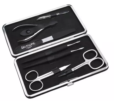 Маникюрный набор 7 предметов DEWAL