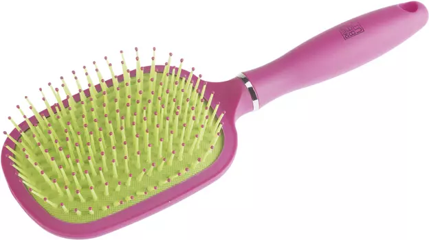 Массажная щетка квадратная "Ягода" DEWAL BEAUTY