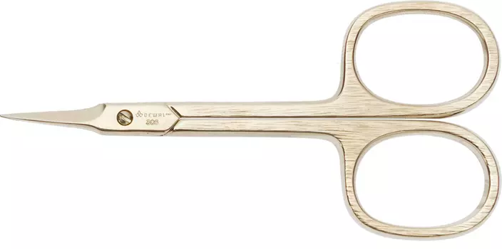 Ножницы для кутикулы никелированные DEWAL