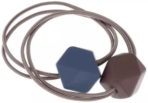 Резинки для волос "Цветные кубики" крупные DEWAL BEAUTY