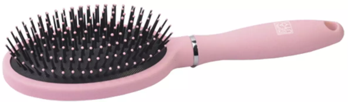 Щетка массажная на подушке "Клубничная глазурь" DEWAL BEAUTY