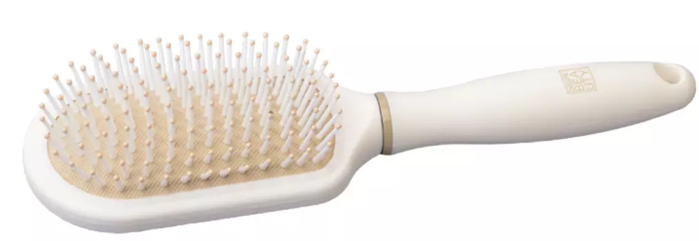 Щетка массажная на подушке "Крем брюле" DEWAL BEAUTY