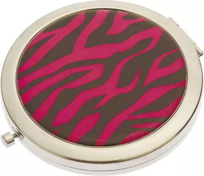 Зеркало серия "Дикая природа" карманное круглое DEWAL BEAUTY