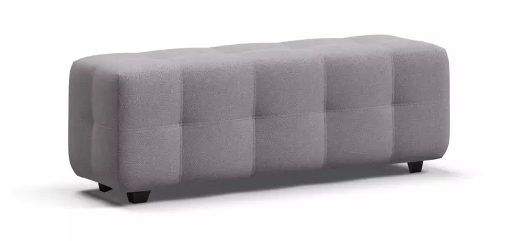 Банкетка BOSS шенилл Soro грей