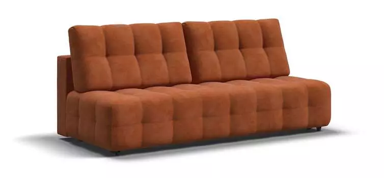 Диван BOSS 2.0 MINI велюр Alkantara оранж