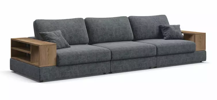 Диван BOSS MODOOL MAX шенилл IQ серый