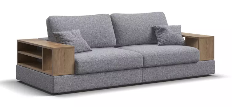 Диван BOSS MODOOL Рогожка Vento серый