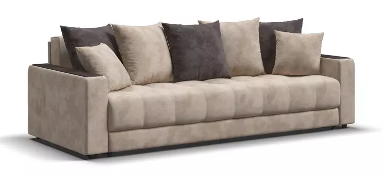 Диван BOSS Rich SE Велюр Alkantara пепел