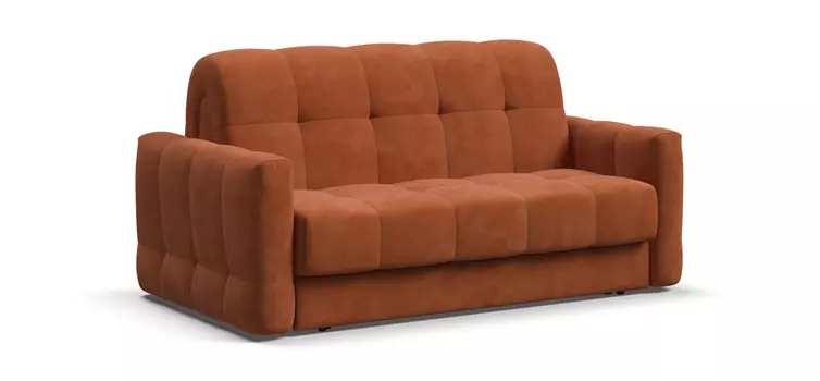 Диван BOSS Sleep 140 велюр Alkantara оранж