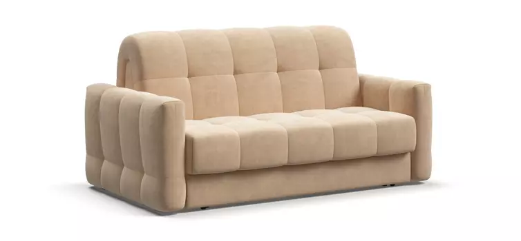 Диван BOSS Sleep 140 велюр Monolit санд