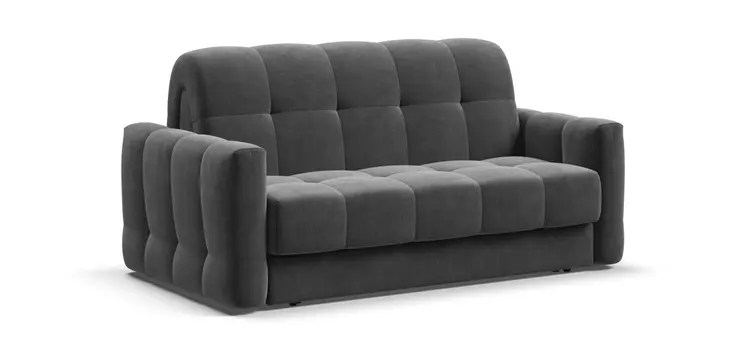 Диван BOSS Sleep 140 велюр Monolit серый