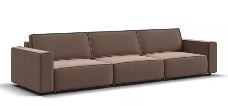 Диван BOSS SOFT MODOOL MAX велюр Monolit мокко