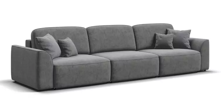 Диван KING MAX SE Велюр Royal стоун