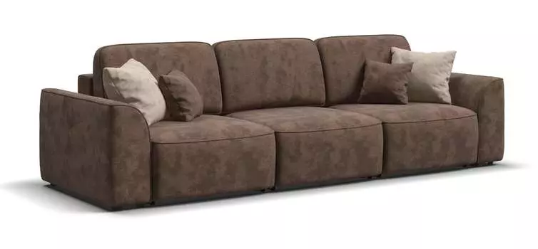 Диван KING MODOOL MAX Велюр Alkantara шоколад