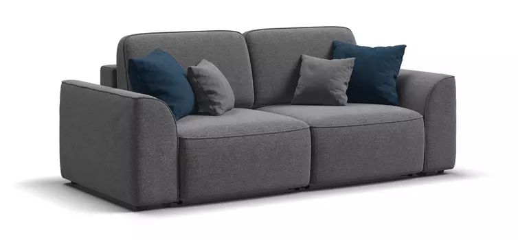 Диван KING MODOOL рогожка Malmo серый