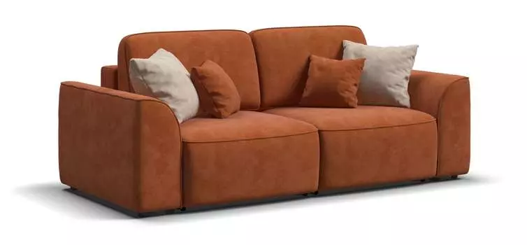 Диван KING MODOOL Велюр Alkantara оранж