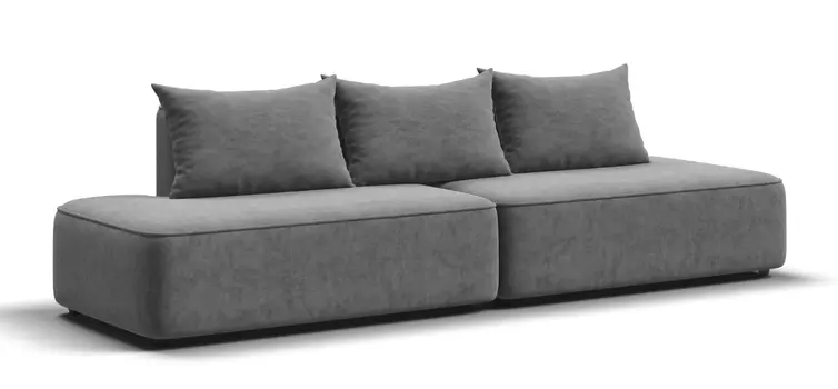 Диван KING TWIN Велюр ROYAL стоун